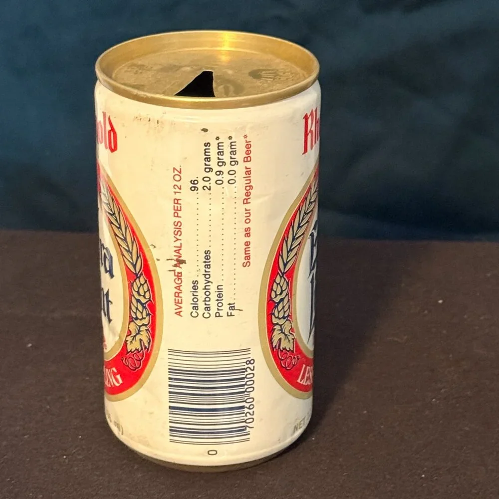 Rheingold Extra Light  Vintage Beer aluminum pull-tab can